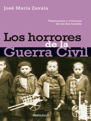 cover image of Los horrores de la Guerra Civil